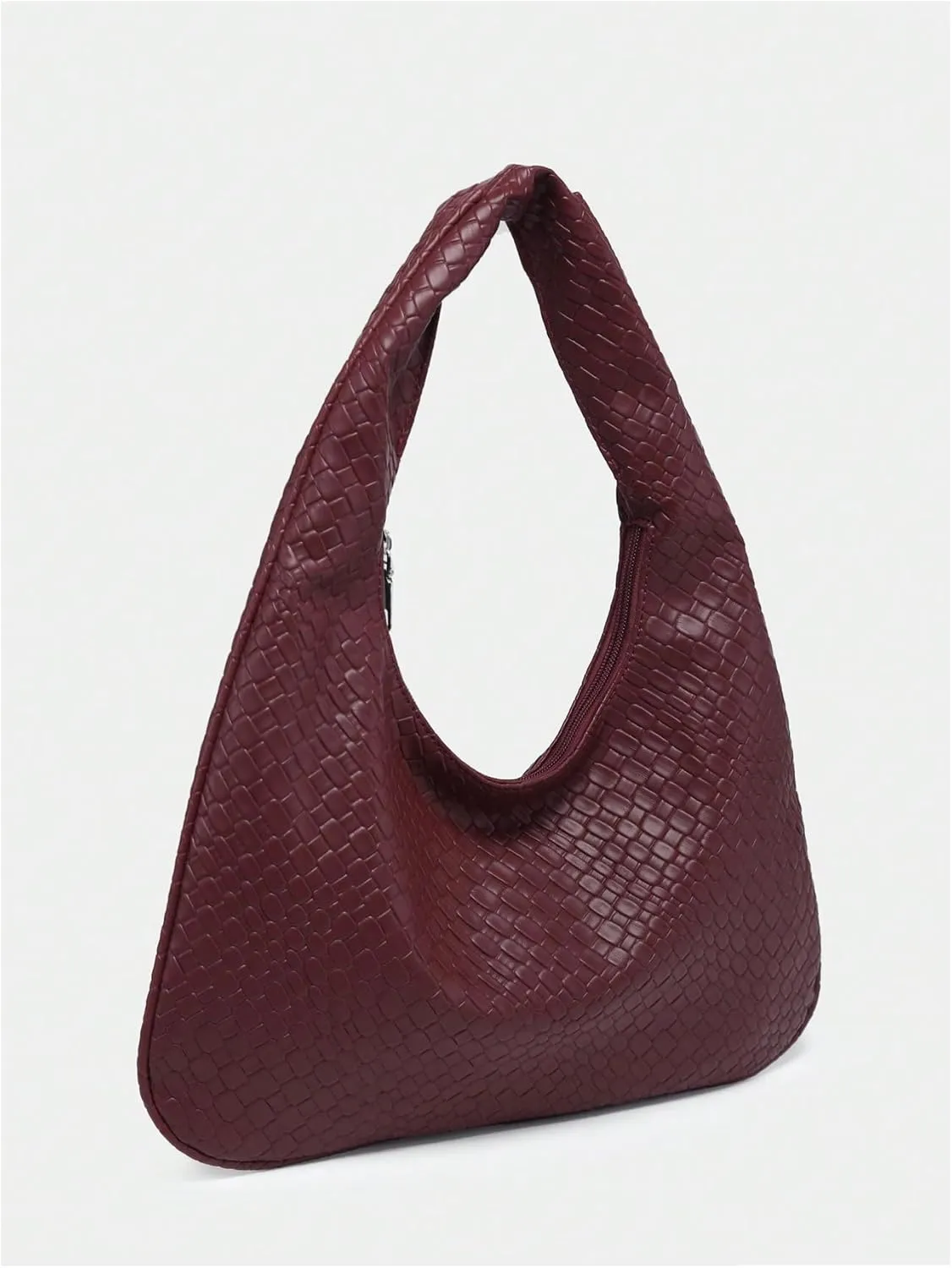 Verdusa Women's Woven Leather Hobo Shoulder Bags Top Handle Braided Underarm Purse