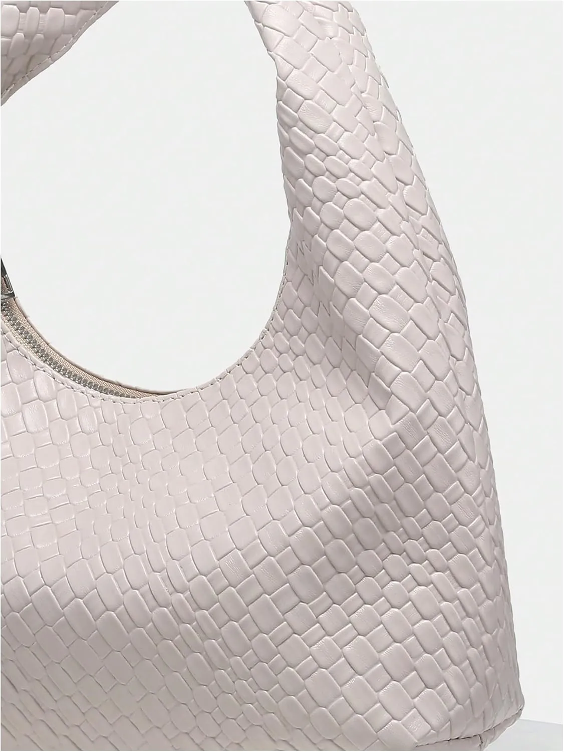 Verdusa Women's Woven Leather Hobo Shoulder Bags Top Handle Braided Underarm Purse
