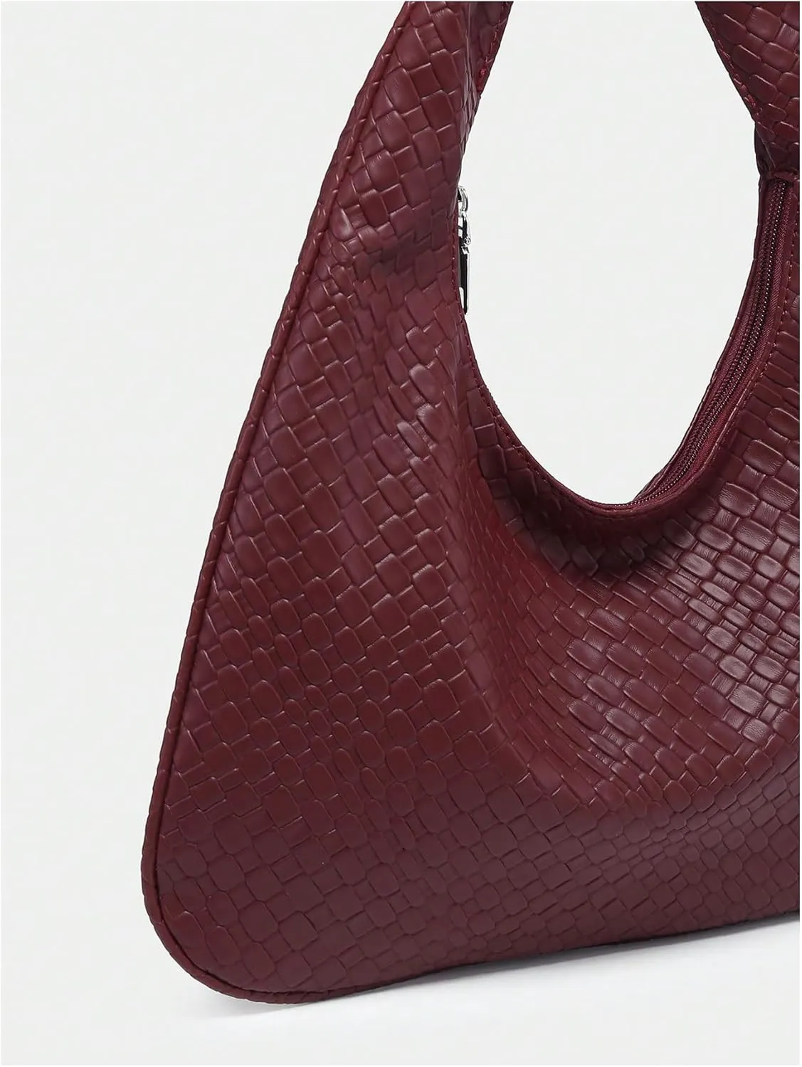 Verdusa Women's Woven Leather Hobo Shoulder Bags Top Handle Braided Underarm Purse