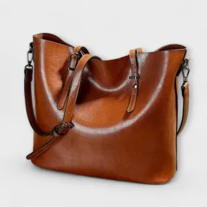 Vintage Inspired Leather Bag