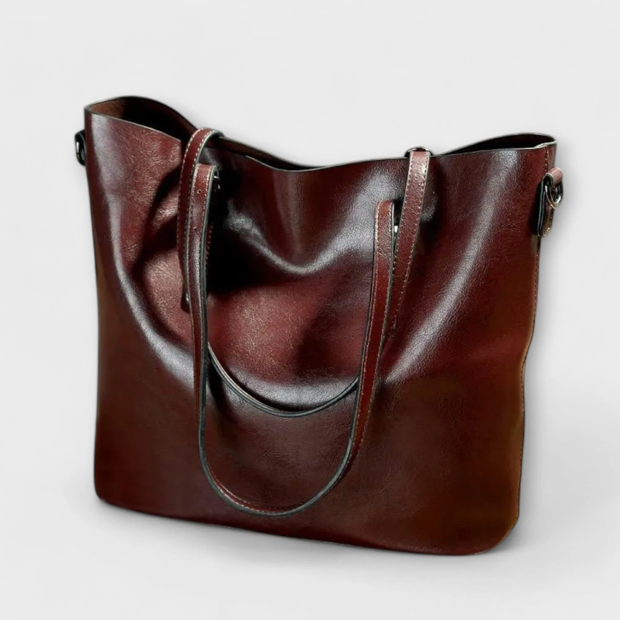 Vintage Inspired Leather Bag