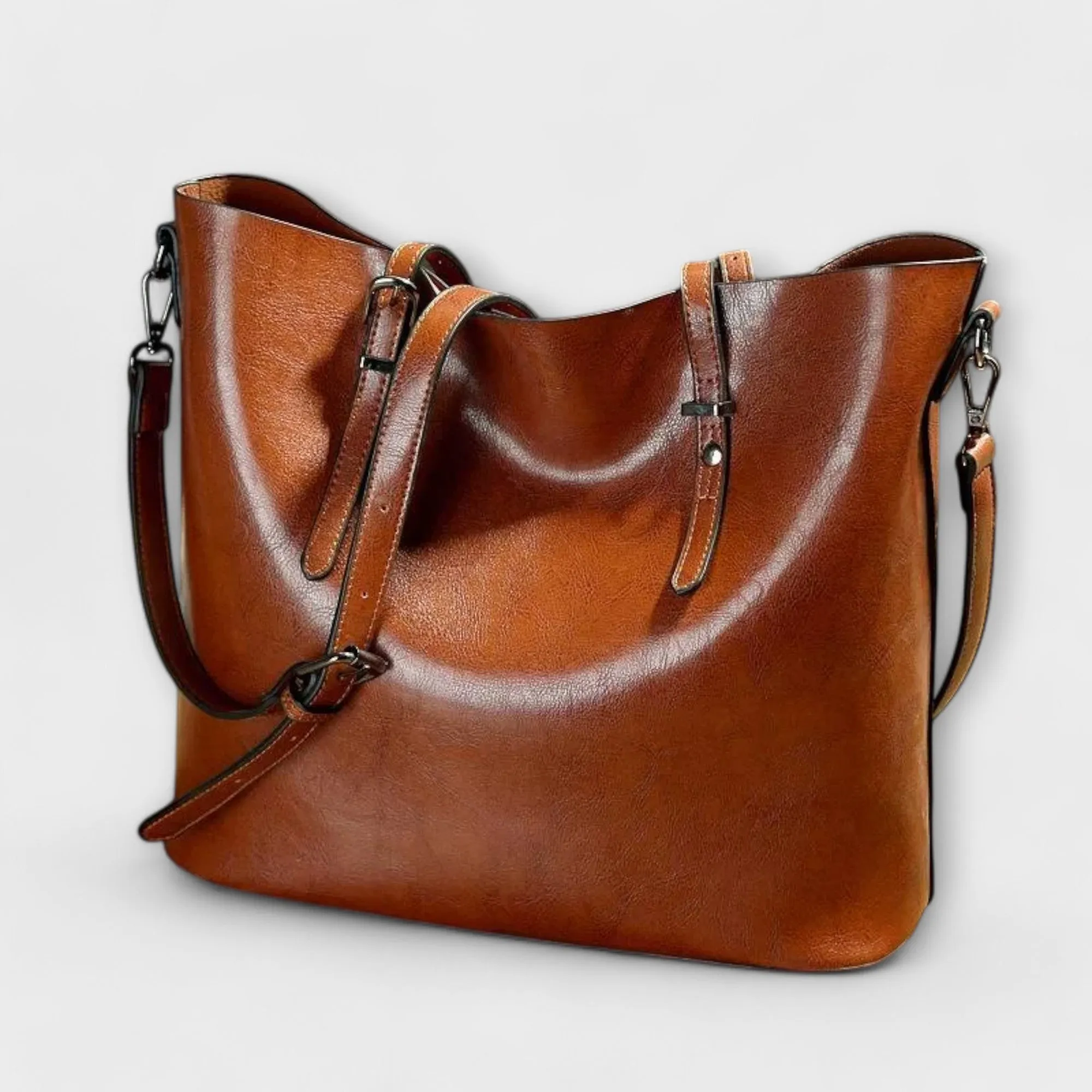 Vintage Inspired Leather Bag
