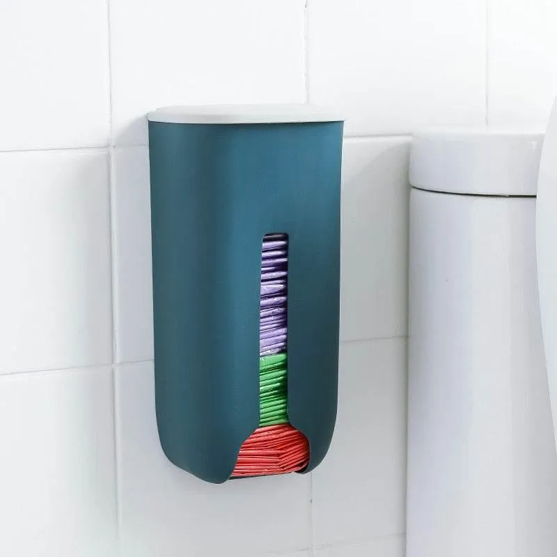 Wall Mounted Bag Dispenser - Convenient Storage Organizer