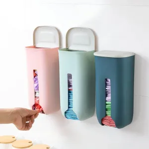 Wall Mounted Bag Dispenser - Convenient Storage Organizer