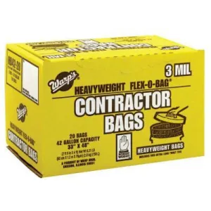 Warp Brothers Trash Can Liners with Recycled Plastic