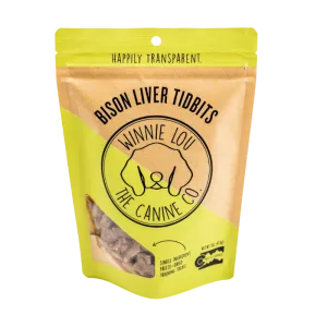 Winnie Lou- Bison Liver Tidbits - 2 oz