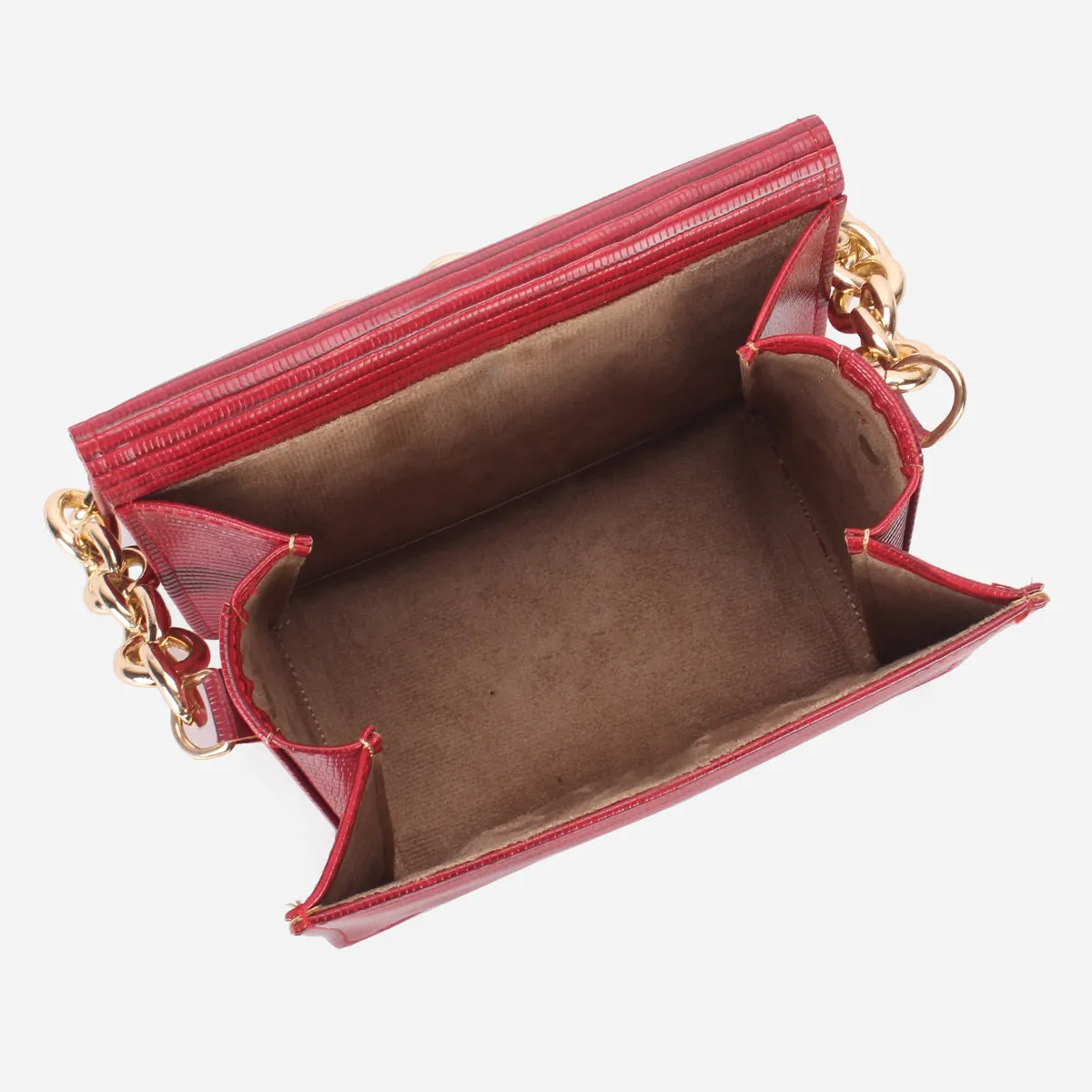 Women "JUANA" Decorated Chain Everyday Handbag