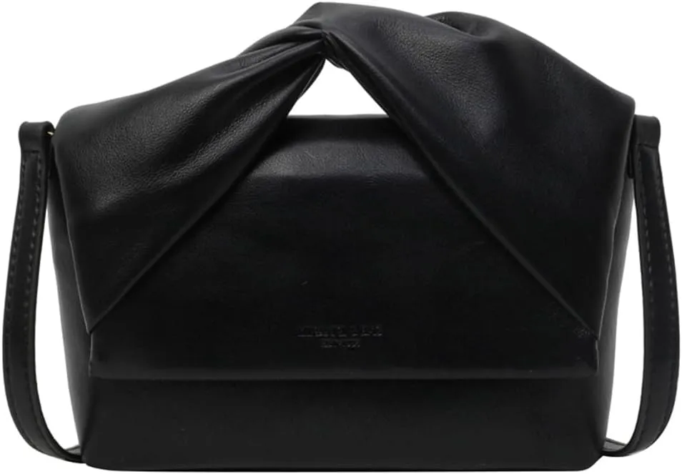 Womens Fashion Crossbody Shoulder Bag Vegan Leather Handbag Y2k Purse Small Hobo Tote Bag Cute Satchel