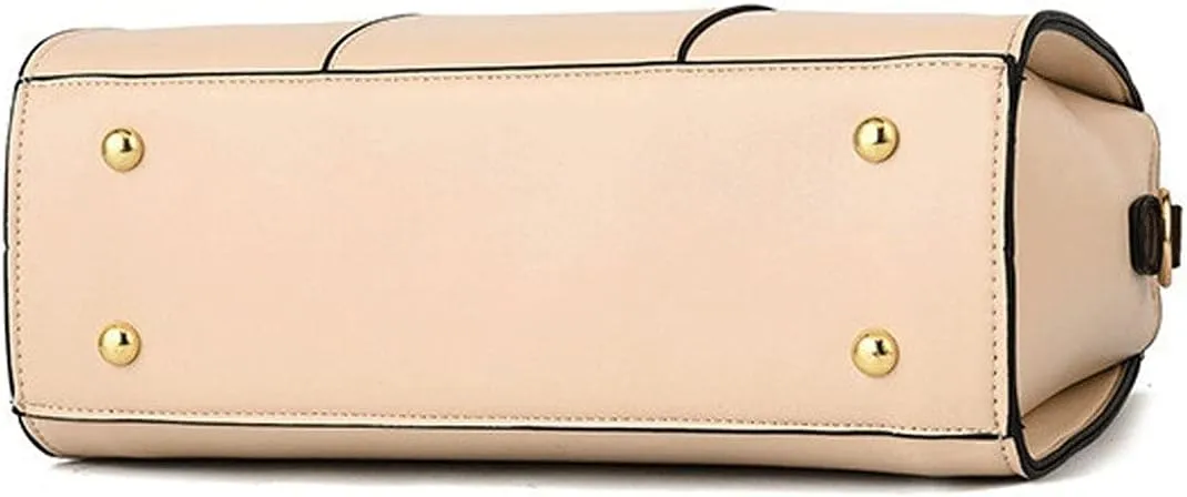 Women's Handbags Handbag Women Fashion Large Capacity Middle Aged Mother Bags European and American Style Shoulder Crossbody Bag(C)