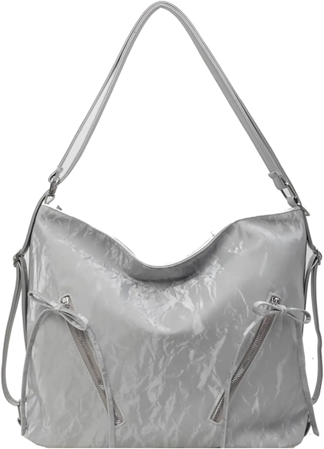 women's Large Capacity Purses and Handbags trendy Sweet Bowknot Shoulder Bags Adjustable Strap Handbag crossbody bags