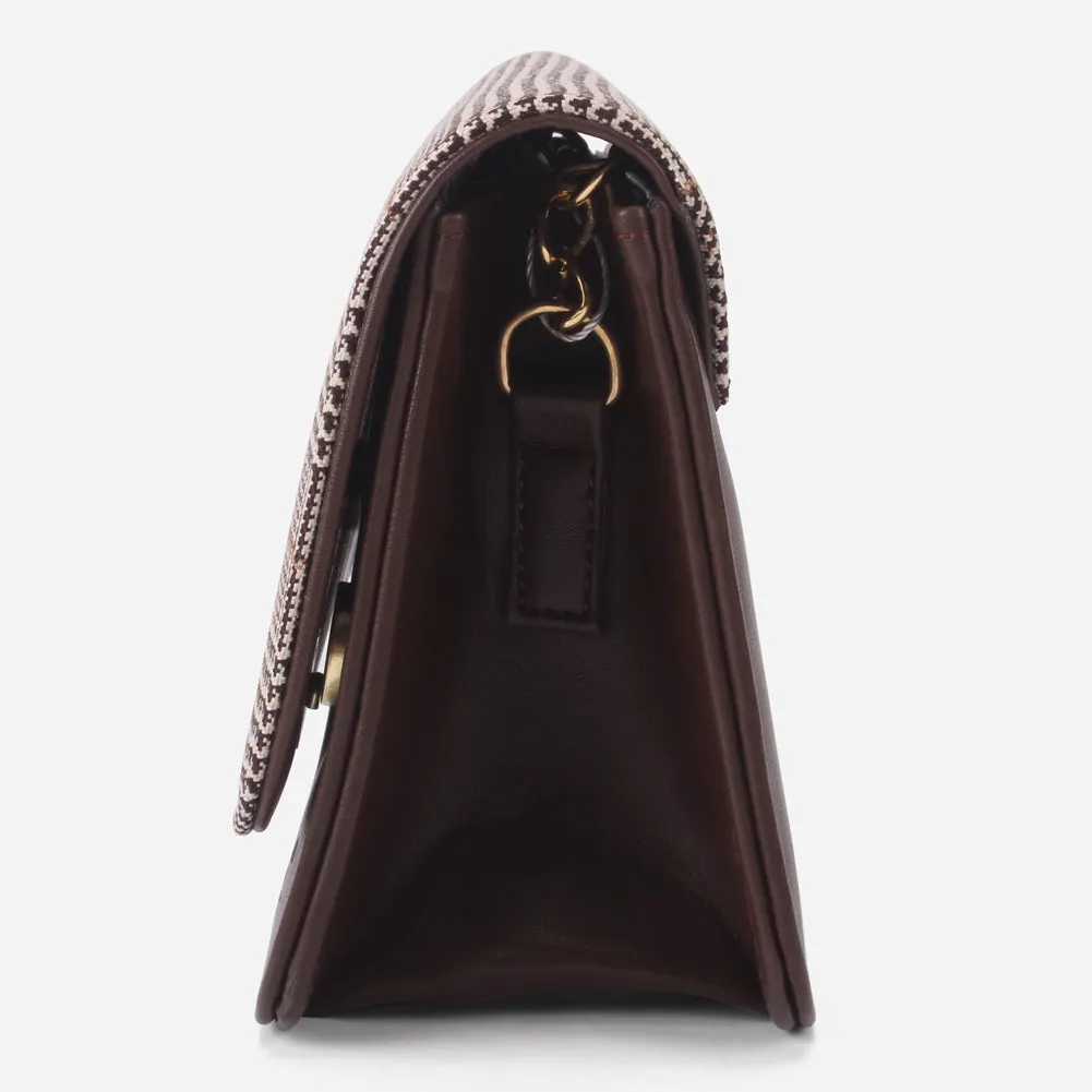 Womens "CERNIA" Rectangular Handbag Clutch