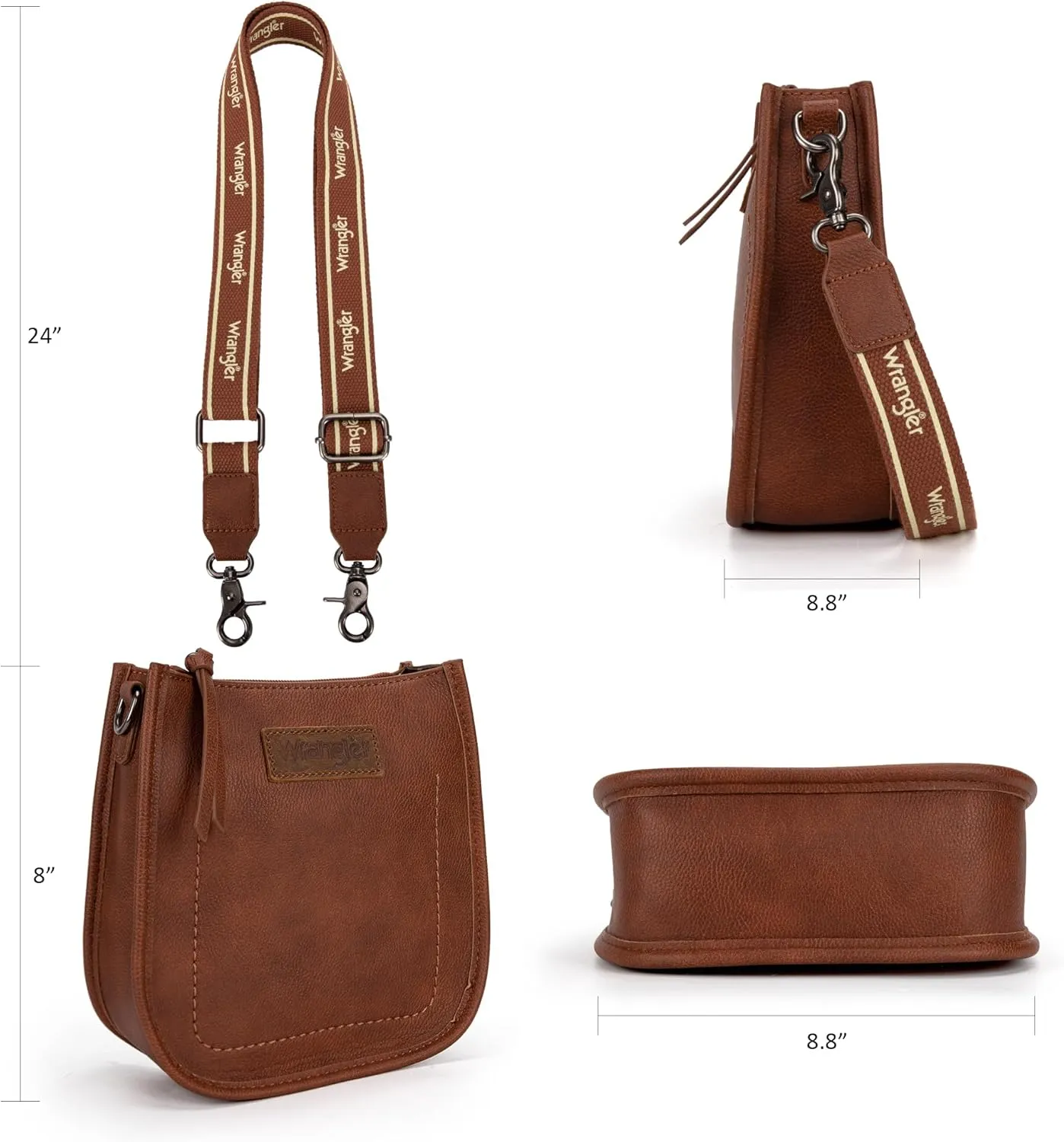 Wrangler Small Crossbody Bags for Women Cute Mini Purses Shoulder Handbag