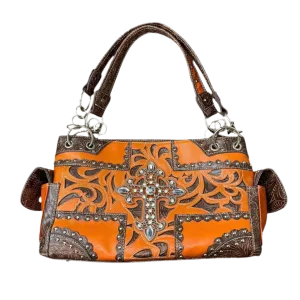 Y2K Rhinestone Cross Shoulder Bag